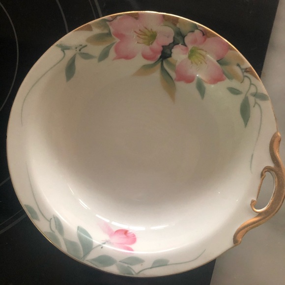 Noritake hand painted creamer and plate - Picture 10 of 11